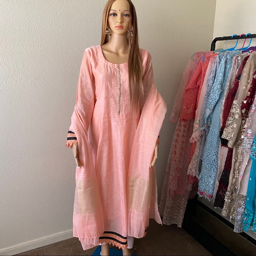 Pakistani dresses anarkali frock style dress sale